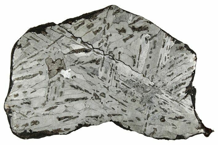 Etched Canyon Diablo Meteorite Slice ( g) - Arizona #356075